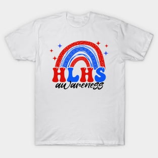 HLHS Awareness, Hypoplastic Left Heart Syndrome Awareness, CHD Awareness (2 Sided) T-Shirt